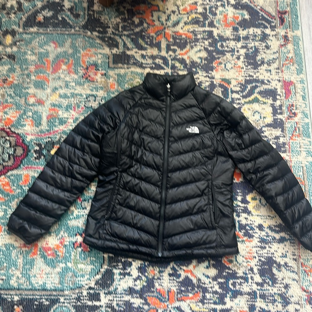 Black north face coat